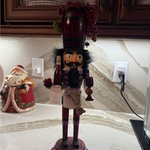 Beautiful Jeweled Colored “Hollywood” Adler Winemaker Nutcracker! New in its Box
